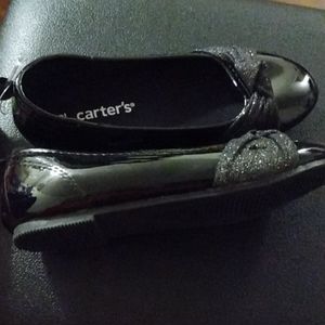 Carter's Girls Black Ballet Flats Size 13